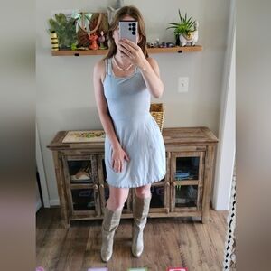 🌿 Pact Striped Organic Cotton Dress - Size M